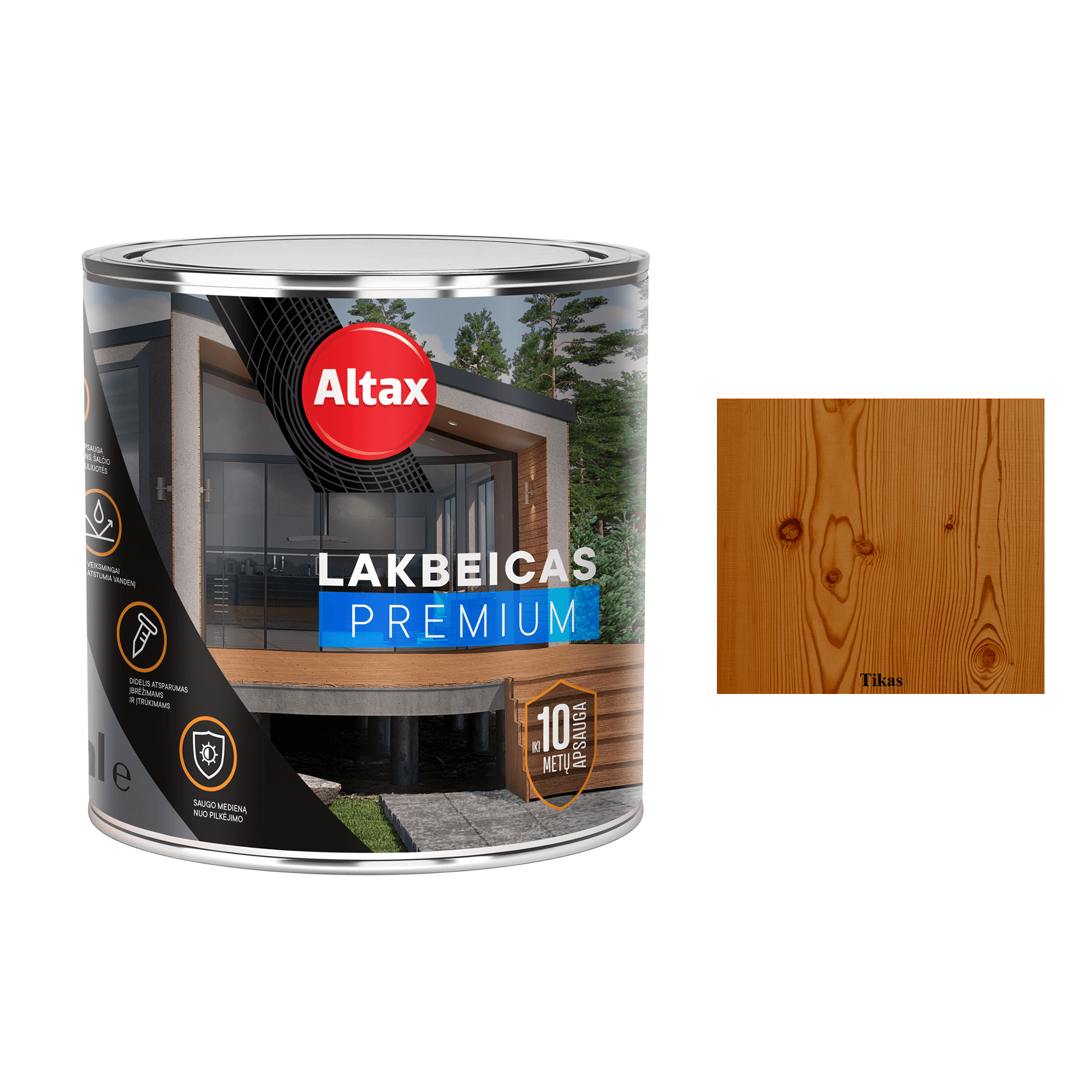 Lakbeicas premium, 0,25l tikas Kategorija: lakai medienai