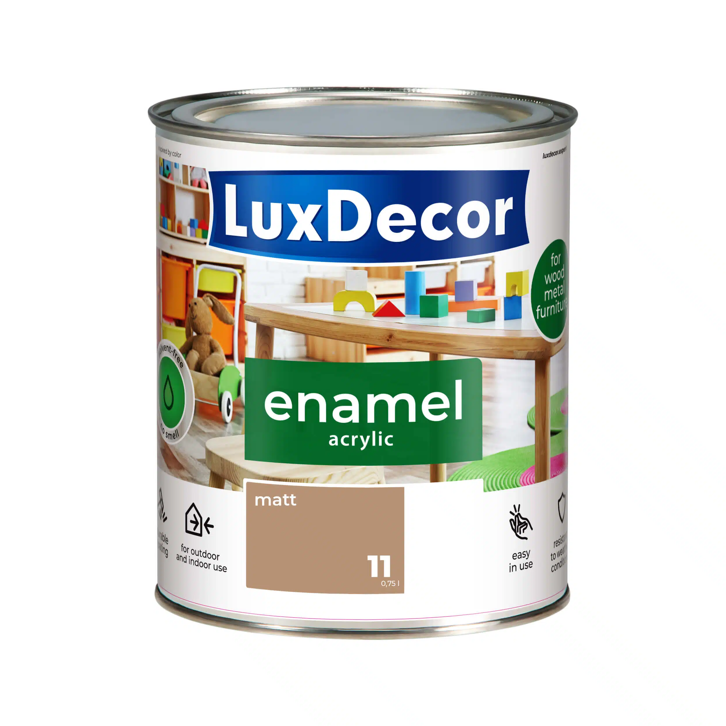 5906725229304 Akrilinė emalė LuxDecor