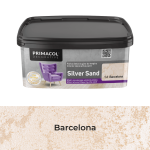Struktūriniai dekoratyvniai dažai silver sand s4 barcelona