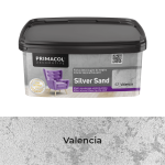 Struktūriniai dekoratyvniai dažai silver sand s7 valencia