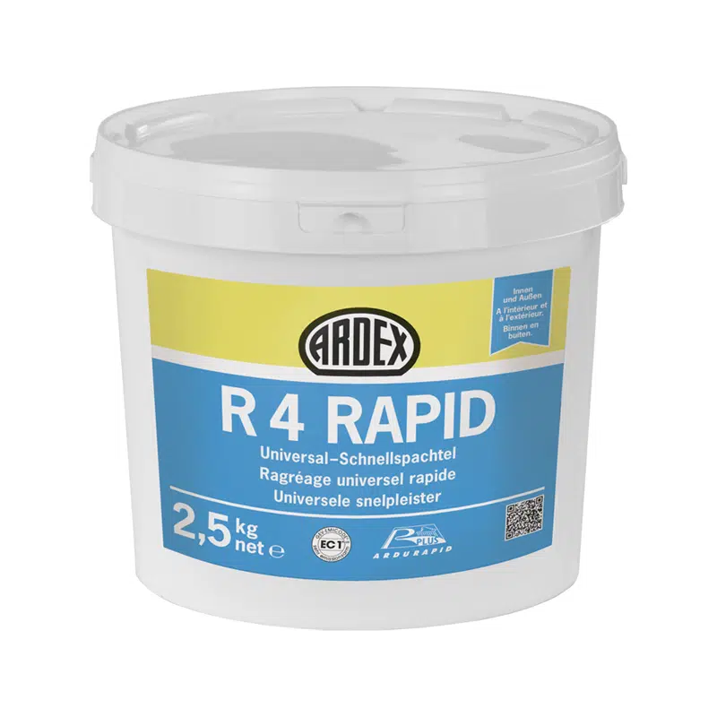 Ardex r4 rapid universalus glaistas pakuote