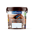 Dekoratyvinis impregnantas medienai LuxDecor baltas 1l Kategorija: medienos impregnantai