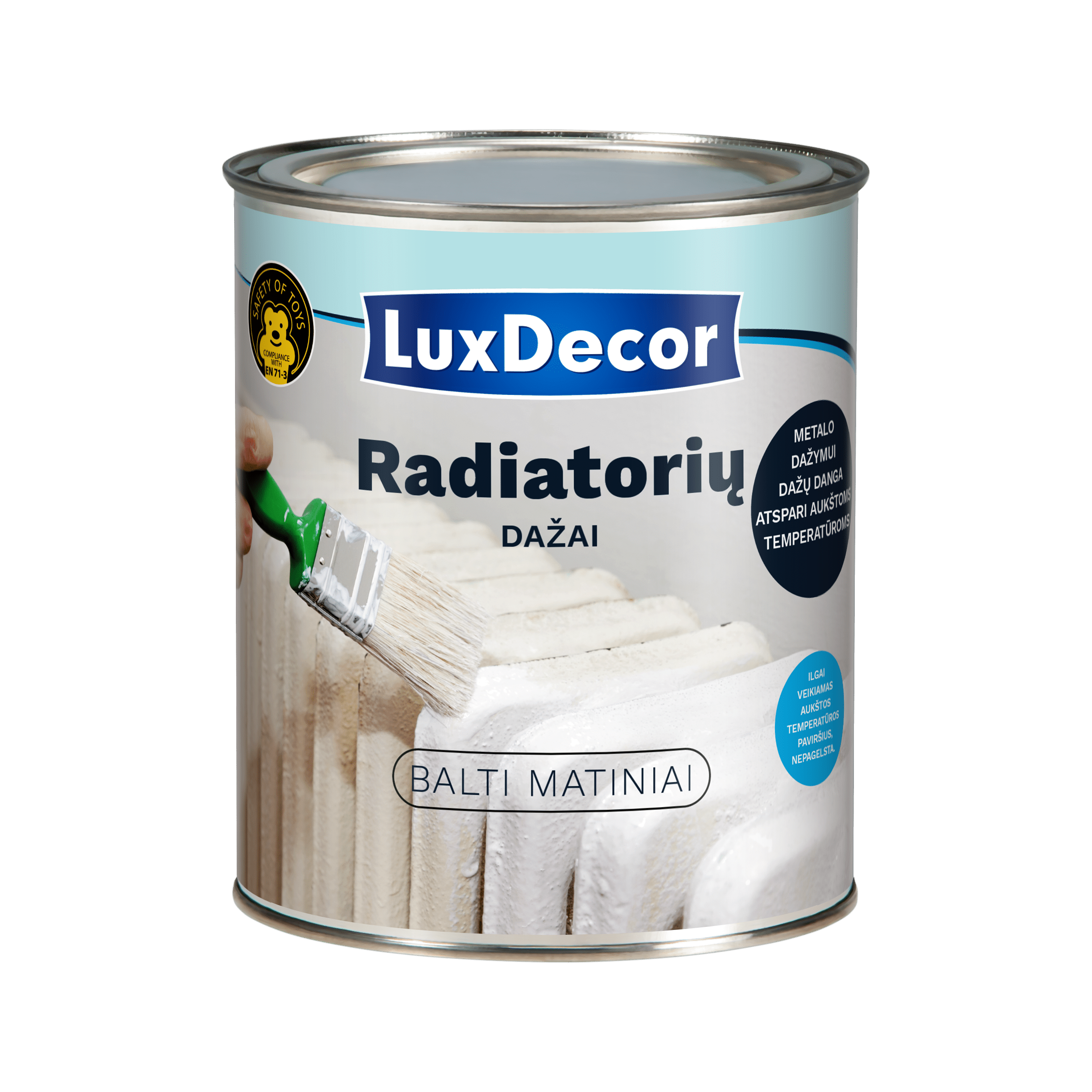Luxdecor radiatorių dažai