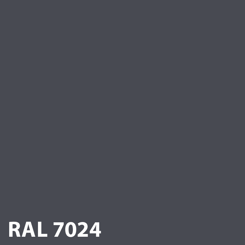 RAL 7024 spalva. RAL Classic spalvų paletė