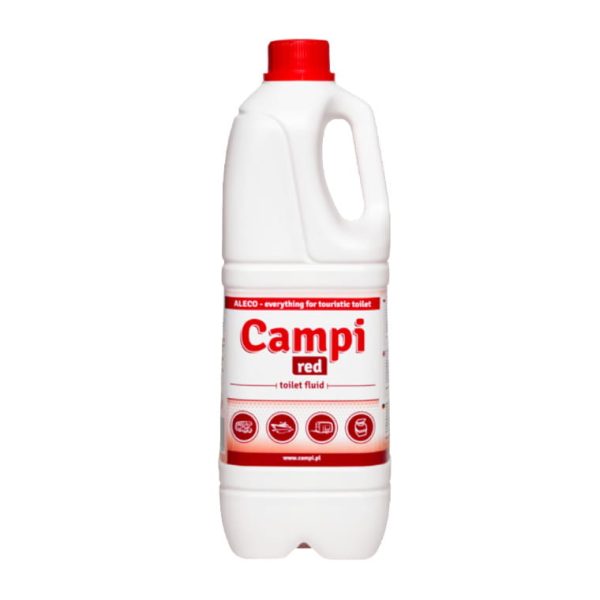 Biotualeto vandens nuleidimo bako skystis Campi Red